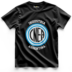 REMERA LOGO CNEA INDUSTRIA ARGENTINA
