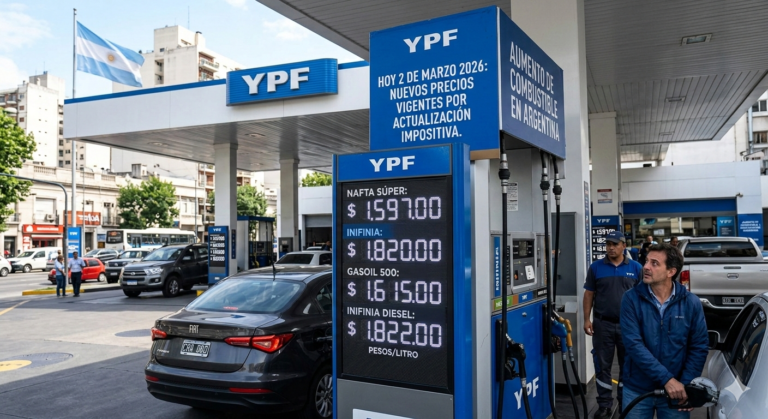 AUMENTO DE LOS COMBUSTIBLES, SIN EL EFECTO DE LA CRISIS EN MEDIO ORIENTE