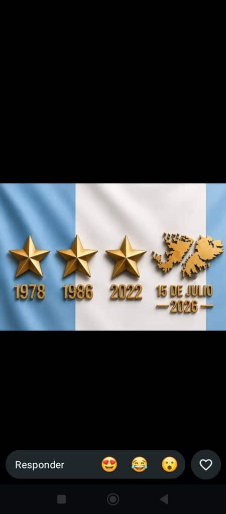 Las Malvinas son Argentinas.